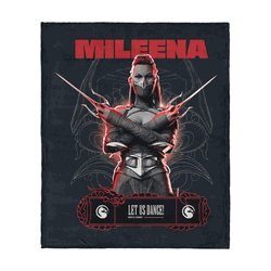 Mortal Kombat Mileena Let Us Dance Silk Touch Throw Blanket 50 x 60 inches