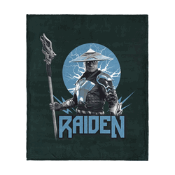 Mortal Kombat Raiden Silk Touch Throw Blanket 40x50 Inches