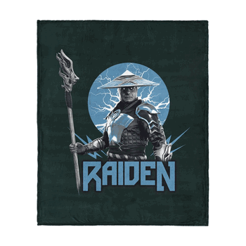 Mortal Kombat Raiden Silk Touch Throw Blanket 50 x 60 inches