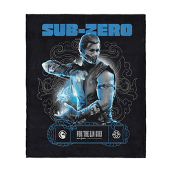 Mortal Kombat Subzero For The Lin Kuei Silk Touch Throw Blanket 40x50 Inches