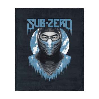 Mortal Kombat Subzero Silk Touch Throw Blanket 40x50 Inches