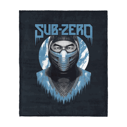 Mortal Kombat Subzero Silk Touch Throw Blanket 40x50 Inches