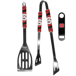 N. Carolina St. Wolfpack 2 pc BBQ Set and Bottle Opener