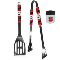 N. Carolina St. Wolfpack 2 pc BBQ Set and Chip Clip
