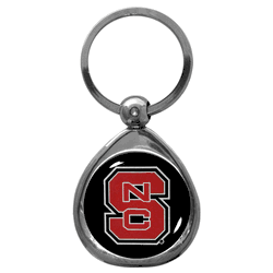 N. Carolina St. Wolfpack Chrome Key Chain