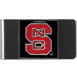 N. Carolina St. Wolfpack Steel Money Clip
