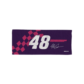NASCAR Alex Bowman Fast Track Cooling Towel 12x31.5 inches
