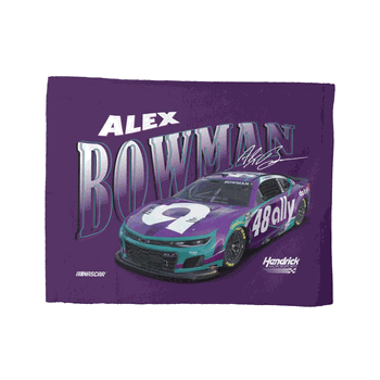 NASCAR Alex Bowman Whimsical Rally Towel 15x18 inches