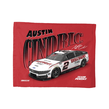 NASCAR Austin Cindric Whimsical Rally Towel 15�18 inches