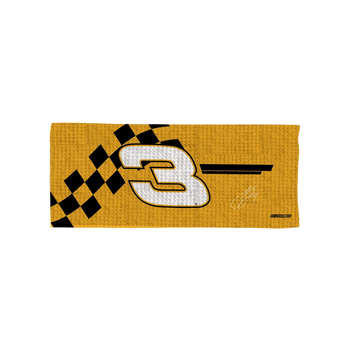 NASCAR Austin Dillon Fast Track Black Cooling Towel 12x31.5 inches