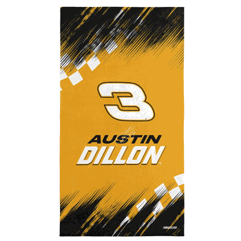 NASCAR Austin Dillon Simple Speed Beach Towel 30x60 inches