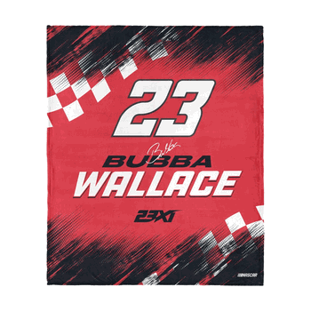 NASCAR Bubba Wallace Simple Speed Silk Touch Throw Blanket 50x60 inches