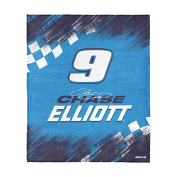 NASCAR Chase Elliott Simple Speed Silk Touch Throw Blanket 50x60 inches