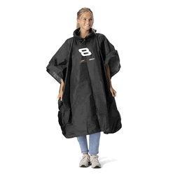NASCAR Dale Earnhardt Jr Number Rain Poncho with Mesh Bag 49x44 inches