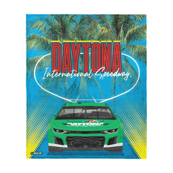 Nascar Daytona Track Feature Silk Touch Throw Blanket 50x60 inches