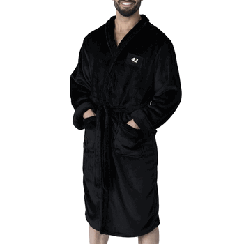 NASCAR John Hunter Nemechek Signature Black Silk Touch Robe Large/XLarge