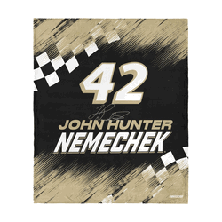 NASCAR John Hunter Nemechek Simple Speed Silk Touch Throw Blanket 50x60 inches