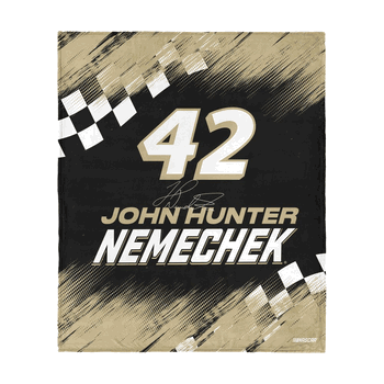 NASCAR John Hunter Nemechek Simple Speed Silk Touch Throw Blanket 50x60 inches