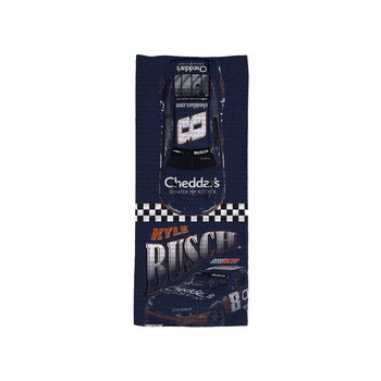 NASCAR Kyle Busch Cheddars Racing Ghost Cooling Towel 12 x 31.5
