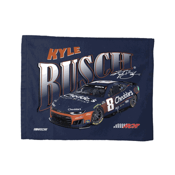 NASCAR Kyle Busch Cheddars Whimsical Rally Towel 15�18 inches