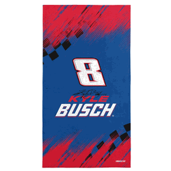 NASCAR Kyle Busch Simple Speed Beach Towel 30x60 inches