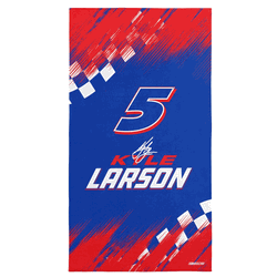 NASCAR Kyle Larson Simple Speed Beach Towel 30x60 inches