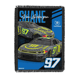 NASCAR Shane Van Gisbergen Multi Tracks Woven Tapestry 48�60 inches