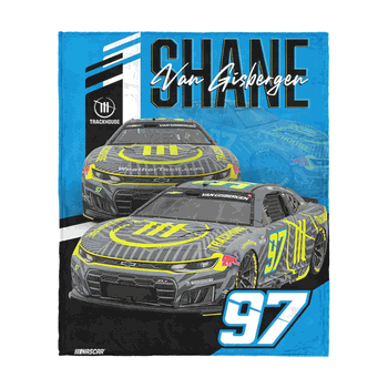 NASCAR Shane Van Gisbergen Raising Bar Silk Touch Throw Blanket 46�60 inches