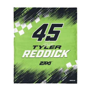 NASCAR Tyler Reddick Simple Speed Silk Touch Throw Blanket 50x60 inches