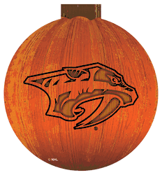 Nashville Predators 12 in. Halloween Pumpkin Sign