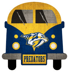 Nashville Predators 12" Team Bus Sign