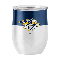 Nashville Predators 16oz Colorblock Stainless Curved Beverage