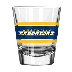 Nashville Predators 2oz Stripe Shot Glass