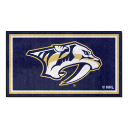 Nashville Predators 3ft. x 5ft. Plush Area Rug