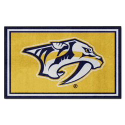 Nashville Predators 4ft. x 6ft. Plush Area Rug