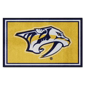 Nashville Predators 4ft. x 6ft. Plush Area Rug