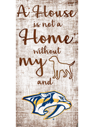 Nashville Predators A House is not a Home Sign