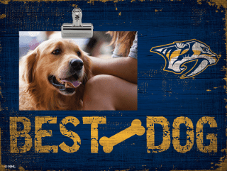 Nashville Predators Best Dog Clip Frame