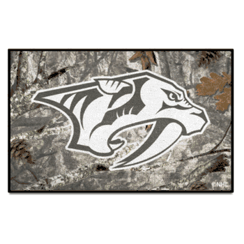 Nashville Predators Camo Starter Mat Accent Rug - 19in. x 30in.