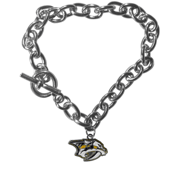 Nashville Predators Charm Chain Bracelet