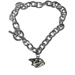 Nashville Predators Charm Chain Bracelet