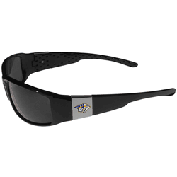 Nashville Predators Chrome Wrap Sunglasses