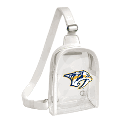 Nashville Predators Clear Mini Sling Stadium Bag