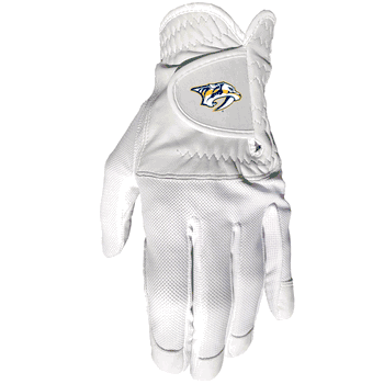 Nashville Predators Cool mesh with cabretta leather - one size - mens left