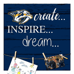 Nashville Predators Create, Inspire, Dream Sign