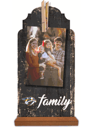 Nashville Predators Family Clothespin 6x12
