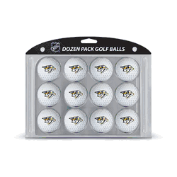 Nashville Predators Golf Balls Pack of 12