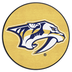 Nashville Predators Hockey Puck Rug - 27in. Diameter