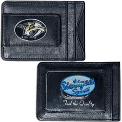 Nashville Predators Leather Cash & Cardholder