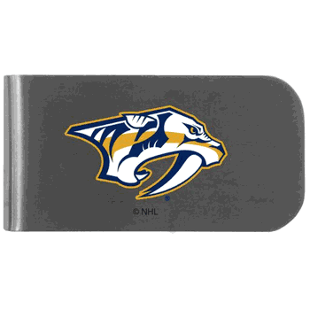 Nashville Predators Logo Bottle Opener Money Clip